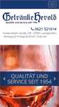 Mobile Screenshot of getraenke-herold.de